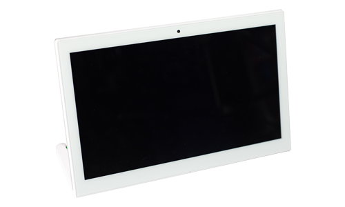 14 Inch Desktop White Kiosk